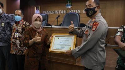 Penyerahan DIPA dan TKD 2023 Untuk Pemkot dan Kabupaten Bekasi