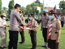 Kapolres Buleleng Serahkan Penghargaan Pertikara Nasional 2022