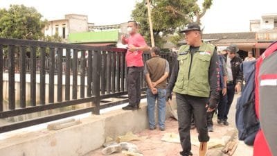 Tri Adhianto Monitoring Pembangunan di Kecamatan Bantargebang