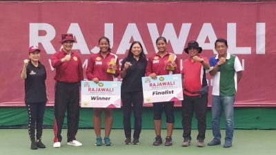 Petenis Binaan BIN Juara Tunggal Rajawali Women’s Tennis Open 2022
