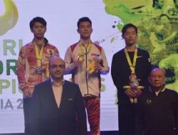 Dua Medali Emas Pertama Spesial untuk Presiden Jokowi