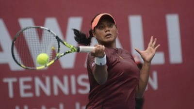 Invitasi Tenis Nasional 2022, Kembar Ana dan Ani Menangi Laga Pertama