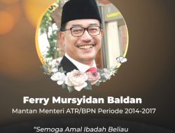 Kronologi Meninggalnya Ferry Mursyidan Baldan