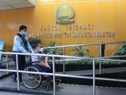 Imigrasi Jaksel Raih Penghargaan Pelayanan Disabilitas Terbaik