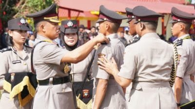 Kapolda Kepri Lantik 192 Bintara Remaja SPN Tanjung Batu
