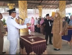 Belasan Tahun Jadi Kepala Sekolah, Dwi Lis Setiyowati Jabat Kamituwo Dusun Sareng