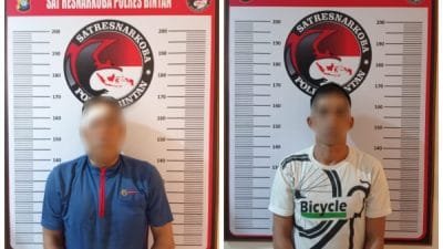 Polres Bintan Ringkus Residivis Kasus Narkoba