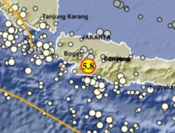 Sukabumi Diguncang Gempa Magnitudo 5,8, Terasa di Cianjur-Bogor-Bandung