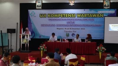 Diskominfo Magetan Fasilitasi Wartawan Ikuti UKW