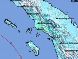 Aceh Singkil Diguncang Gempa Magnitudo 6,2
