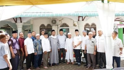 Wabup Asahan Letakkan Batu Pertama Pembangunan Mushala Siti Amin
