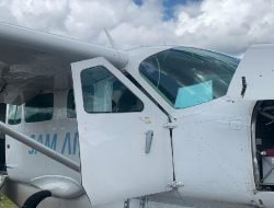Pesawat “Sam Air” Tergelincir di Bandara Beoga-Papua