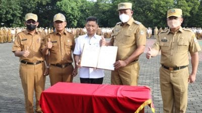 Dukung Kelancaran Pemilu, Pemkot Bekasi Pinjamkan Bangunan Untuk Kantor Bawaslu