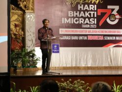 Perkuat Kolaborasi, Kanwil Kemenkumham Bali Gelar Syukuran HBI ke-73