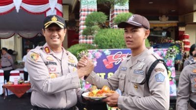 Kapolres Badung Pimpin Upacara HUT ke-42 Satpam 