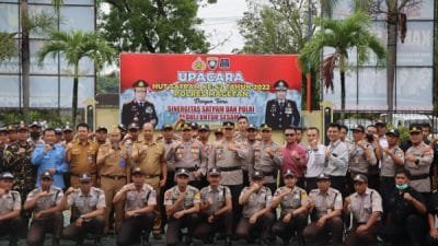Pimpin Upacara HUT ke-42 Satpam, Ini Harapan Kapolres Magetan