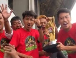 Juara Liga 3 Jawa Barat, Persipasi Konvoi Keliling Kota Bekasi