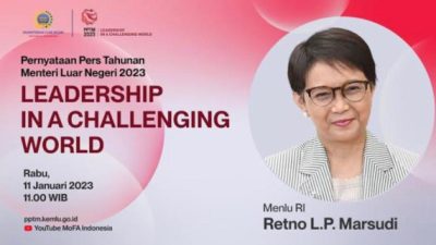 Paparan Menlu Soal Capaian dan Prioritas Diplomasi Indonesia Tahun 2022