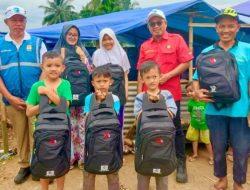 PLN UID S2JB Bantu Perlengkapan Belajar Anak Korban Gempa Cianjur
