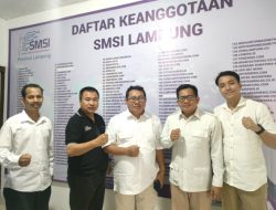 SMSI Siap Jalin Kerja Sama dengan Partai Gerindra Lampung