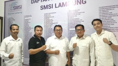 SMSI Siap Jalin Kerja Sama dengan Partai Gerindra Lampung