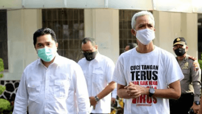 Survei Indikator : Ganjar-Erick Sukses di Semua Simulasi Pasangan Capres-Cawapres