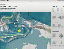 Gempa Magnitudo 7,9, BMKG Keluarkan Peringatan Potensi Tsunami Maluku-Sultra