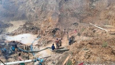 Longsor di Mandailing Natal-Sumut, 2 Penambang Emas Tewas Tertimbun