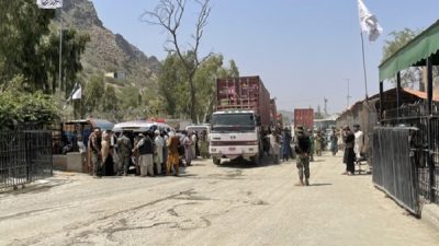 Perbatasan Torkham antara Pakistan dan Afghanistan