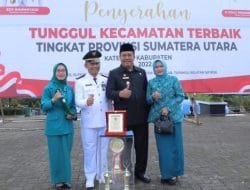 Kecamatan Air Batu-Asahan Juara III Kecamatan Terbaik Tingkat Sumut