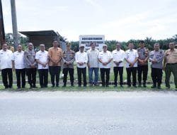 Bupati-Kapolres Asahan Tinjau Lokasi Pembangunan Mapolsek Aek Kuasan