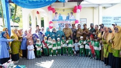 Pemkab Asahan Canangkan Vaksinasi Polio Serentak