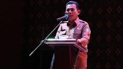 Gubernur Kepri, H. Ansar Ahmad, resmi membuka Rakor Penyusunan Rencana Pendanaan Pelaksanaan Pilkada Serentak Tahun 2024 di Kota Batam, Selasa (28/2/2023).
