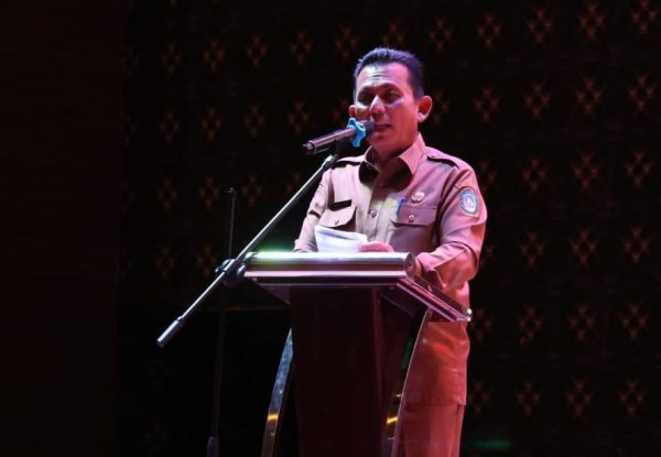Gubernur Kepri, H. Ansar Ahmad, resmi membuka Rakor Penyusunan Rencana Pendanaan Pelaksanaan Pilkada Serentak Tahun 2024 di Kota Batam, Selasa (28/2/2023).