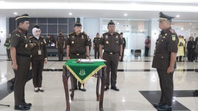 Lantik Pejabat Eselon, Kajati Sulteng Ingatkan Tugas Pokok
