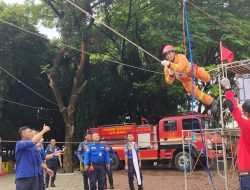 Hari Ketiga, Skill Competition Damkar Lakukan Survival Bagi Korban