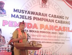 Tri Adhianto Hadiri Muscab Majelis Pimpinan Cabang Pemuda Pancasila Kota Bekasi Ke- IV