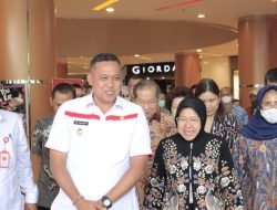 Mensos Risma dan Tri Adhianto Hadiri Acara HUT Metland ke-29
