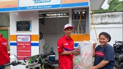 Pertamina Lubricants Sudah Tukar 6.437 kg Sampah Dengan Oli