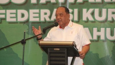 Ketua Umum KONI Marciano Norman Buka Munas PB Ferkhusi 2023