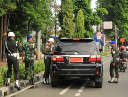 Pomdam Jaya Gelar Razia Disiplin Kendaraan Bermotor TNI-Sipil