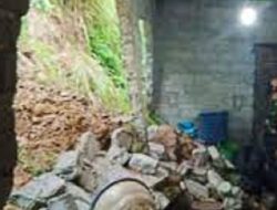 Rumah Warga di Kecamatan Dongko Trenggalek Diterjang Longsor
