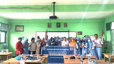 Fikom UMB Gelar Pengabdian Masyarakat Cetak Generasi Emas Indonesia