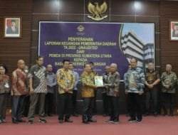Bupati Asahan Serahkan LKPD Kepada BPK Perwakilan Sumut