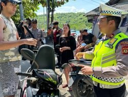 Pakai Plat Motor Palsu, Bule Diamankan Polres Klungkung