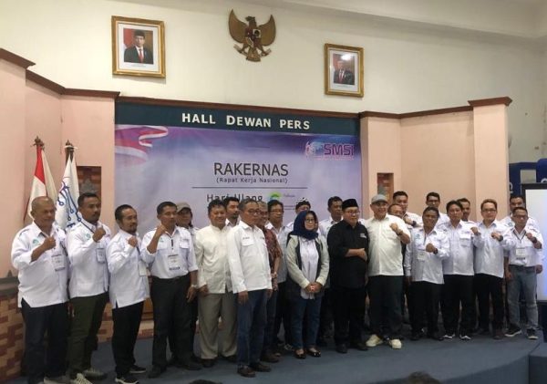 Pelantikan Forum Pemred Media Siber di Hall Dewan Pers, Jakarta, Senin (6/3/2023) Foto: istimewa 