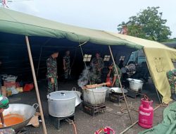 Kodam Jaya Dirikan Tenda Dapur Umum untuk Warga Terdampak Kebakaran Plumpang