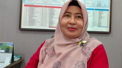 Kepala Bidang Bina Marga Dinas PUPR NTB, Lies Nurkomalasari di Mataram
