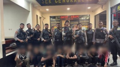 Polisi Tangkap 12 Remaja di Cengkareng