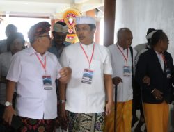 Anggiat Hadiri Peresmian Fasilitas Kawasan Suci Pura Agung Besakih yang Diresmikan Jokowi